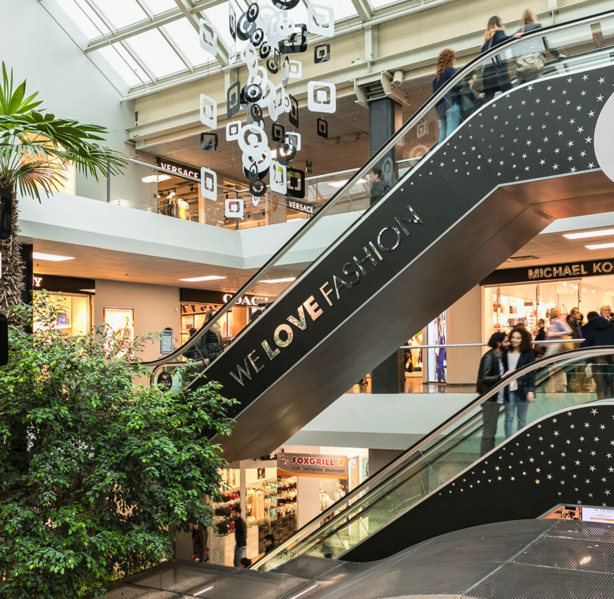 FoxTown Factory Stores in Mendrisio, Switzerland