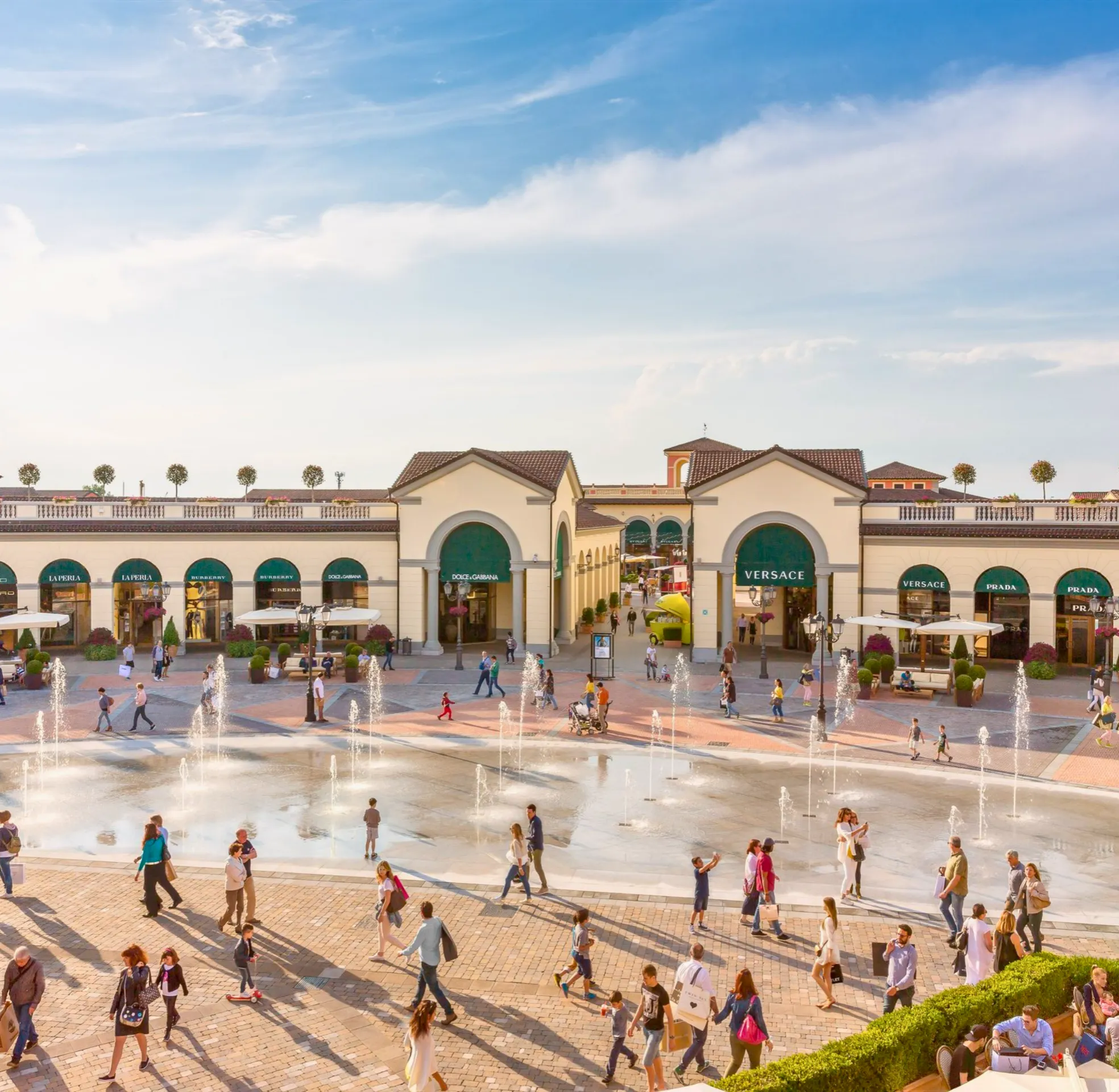 Serravalle Designer Outlet open-air shopping village